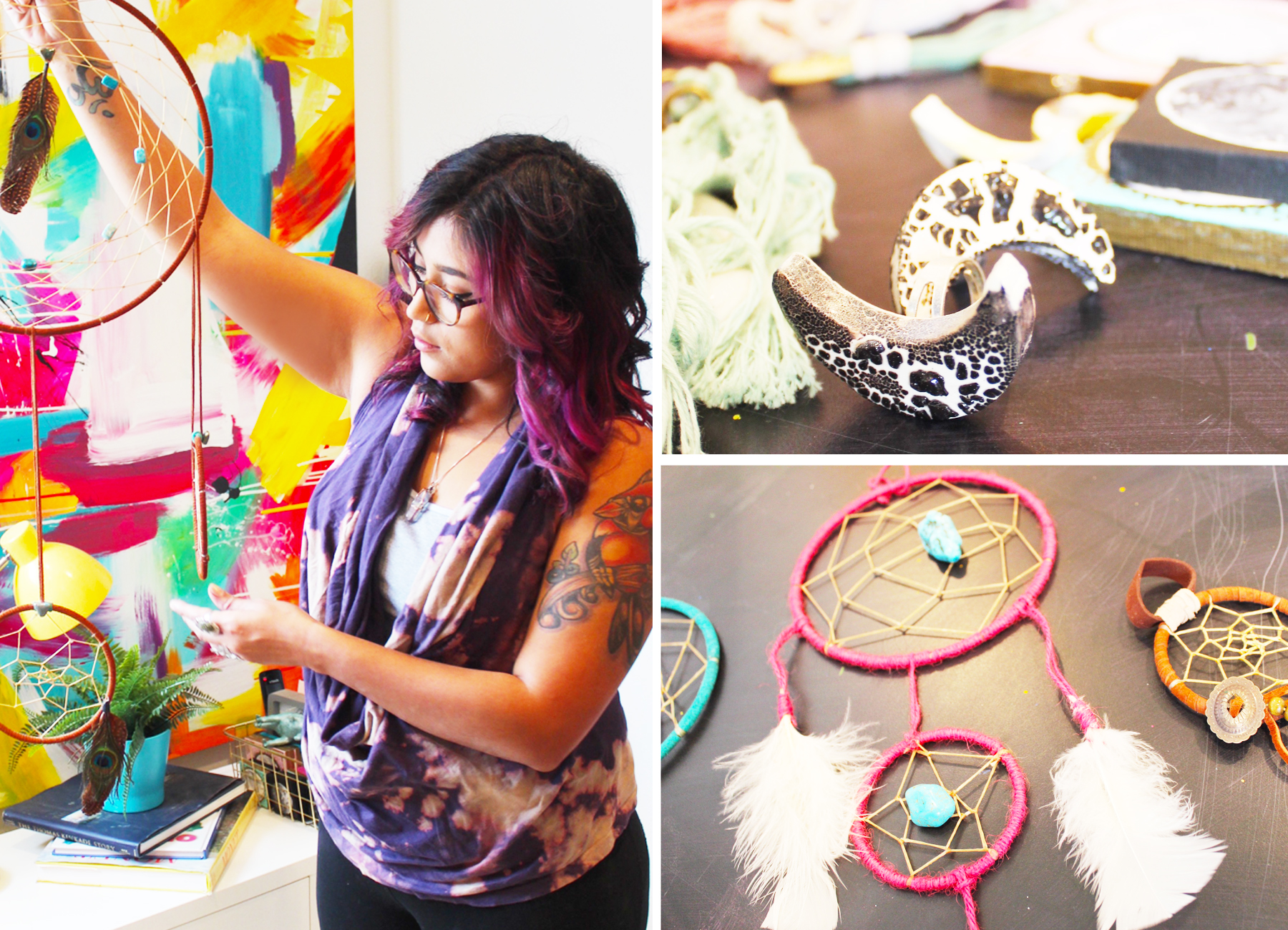 mercedes collage New Braunfels Art Studio & Gallery Alla Prima